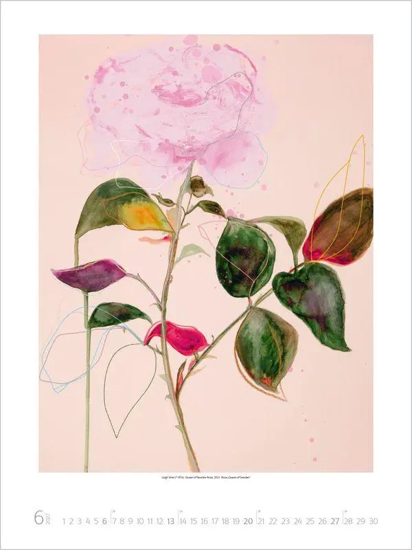 Bild: 9783819302947 | Botanical Art 2027 | Verlag Korsch | Kalender | 14 S. | Deutsch | 2027
