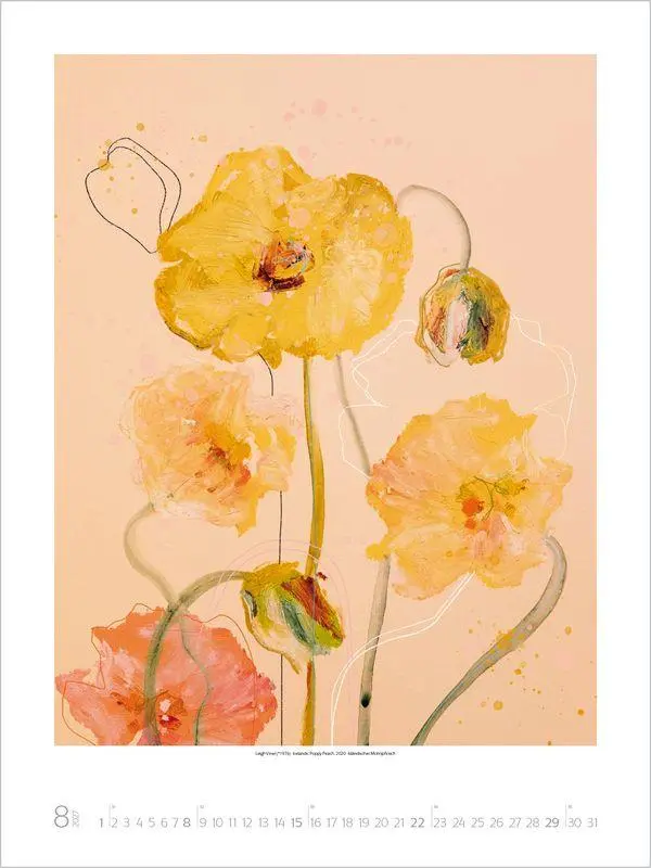 Bild: 9783819302947 | Botanical Art 2027 | Verlag Korsch | Kalender | 14 S. | Deutsch | 2027