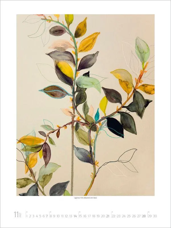 Bild: 9783819302947 | Botanical Art 2027 | Verlag Korsch | Kalender | 14 S. | Deutsch | 2027