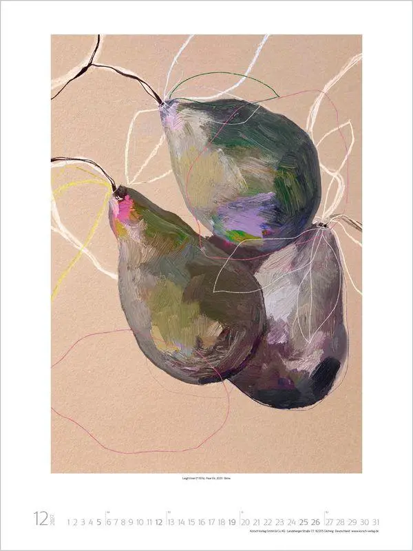 Bild: 9783819302947 | Botanical Art 2027 | Verlag Korsch | Kalender | 14 S. | Deutsch | 2027