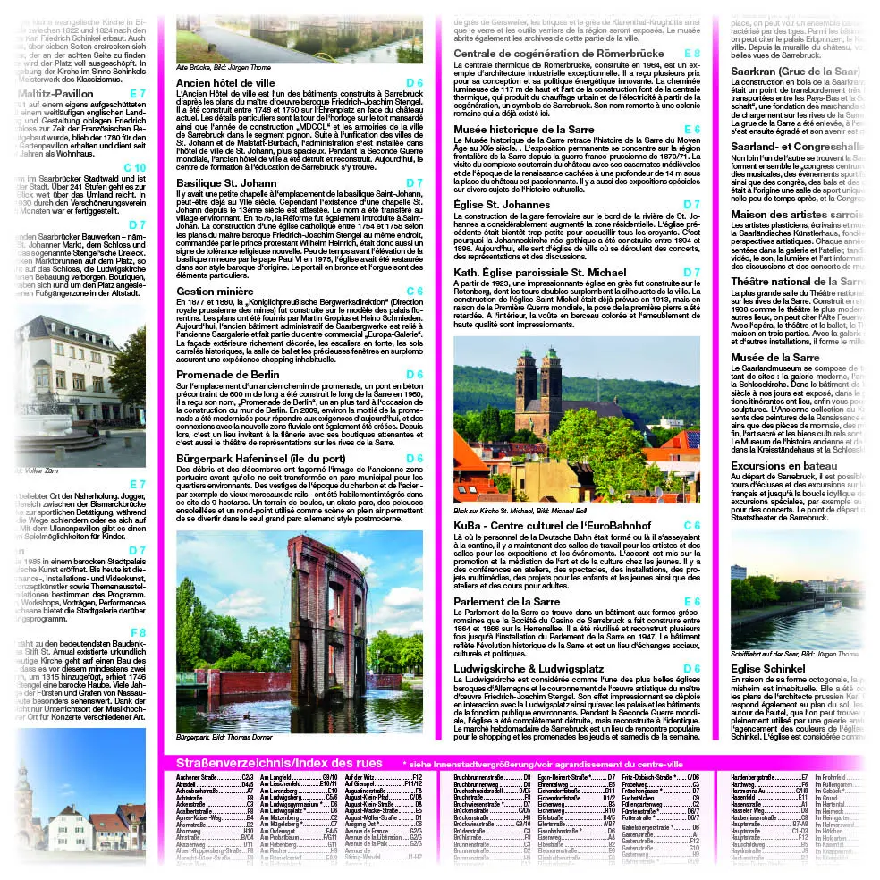 Bild: 9783961322947 | Publicpress Stadtplan Saarbrücken / Sarrebruck, 1:14.000 1:14.000