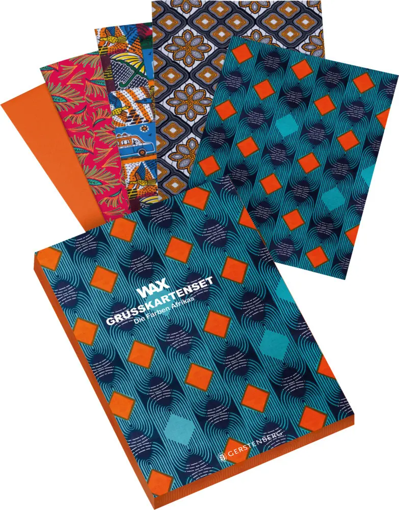 Cover: 4250915933047 | WAX Grußkartenset - Motiv Rote Karos | farbig | Deutsch | 2019