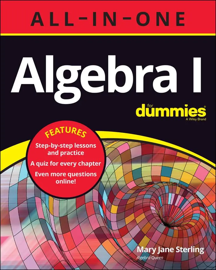 Cover: 9781119843047 | Algebra I All-In-One for Dummies | Mary Jane Sterling | Taschenbuch Cover: 9781119843047 | Algebra I All-In-One for Dummies | Mary Jane Sterling | Taschenbuch