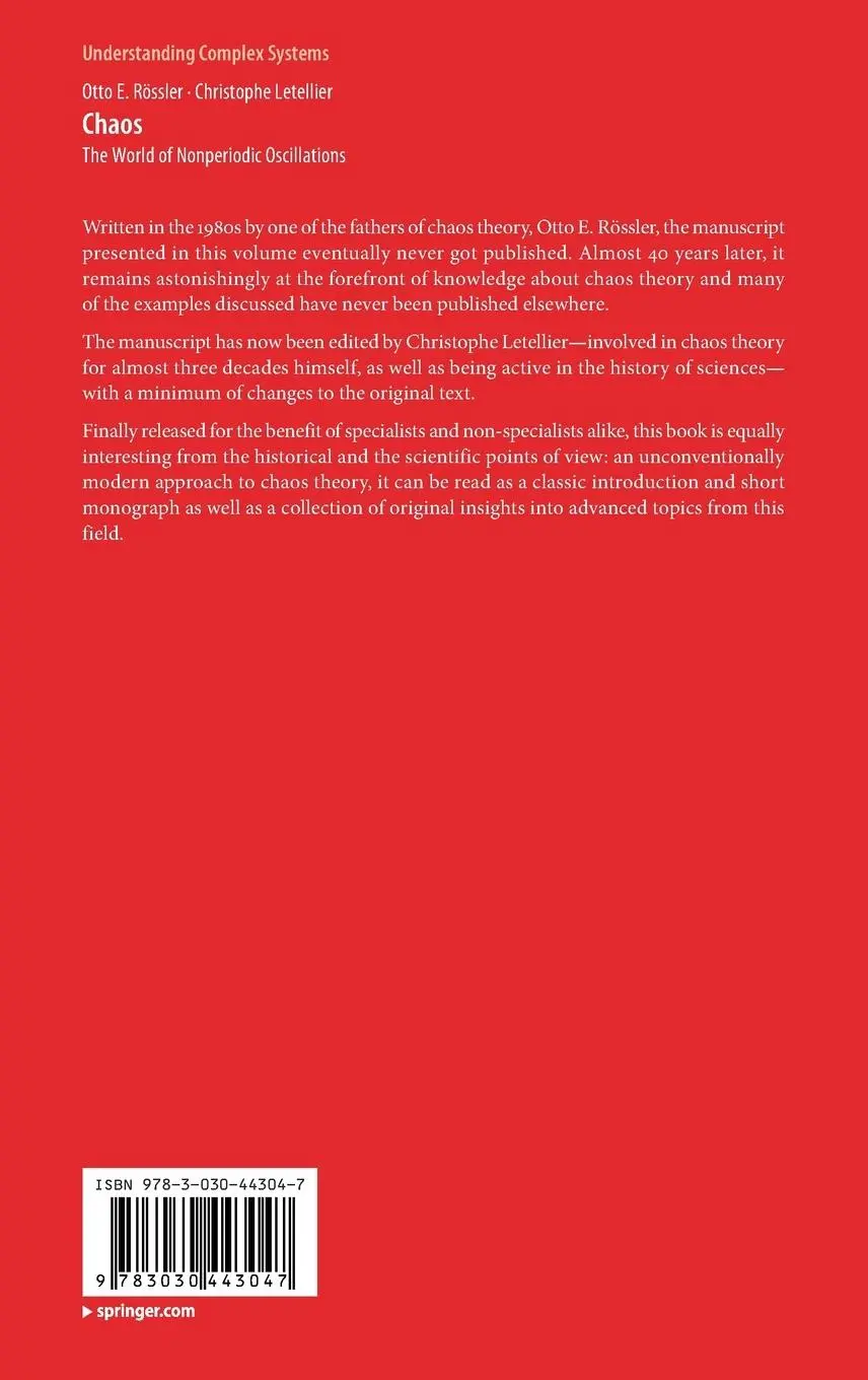 Rückseite: 9783030443047 | Chaos | The World of Nonperiodic Oscillations | Letellier (u. a.) | xv