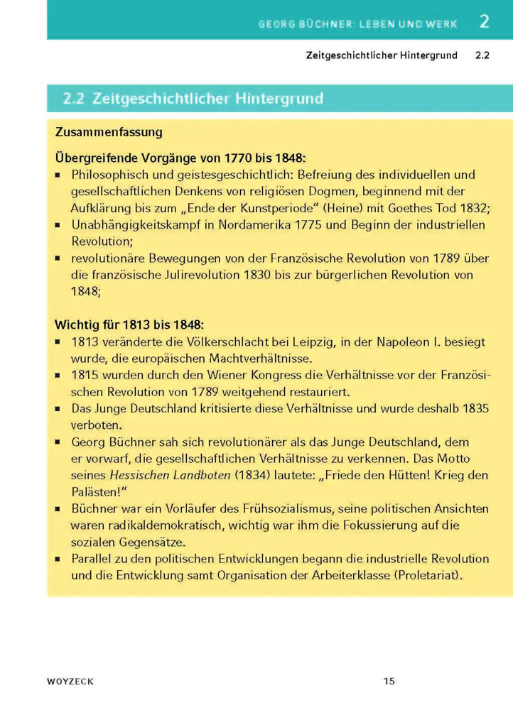 Bild: 9783129303047 | Woyzeck von Georg Büchner - Textanalyse und Interpretation | Buch