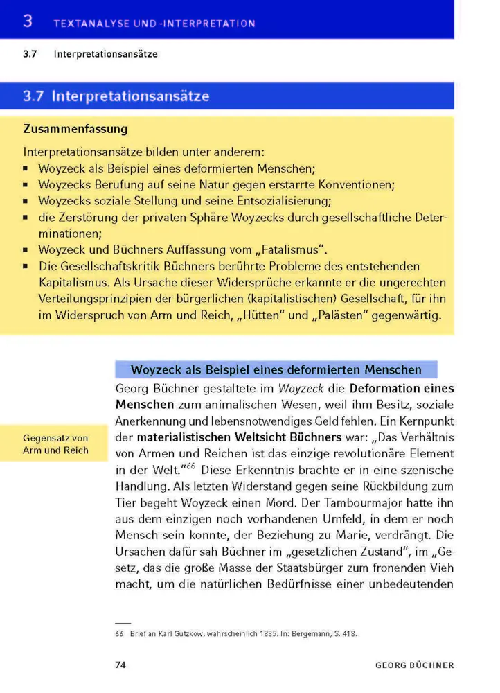 Bild: 9783129303047 | Woyzeck von Georg Büchner - Textanalyse und Interpretation | Buch