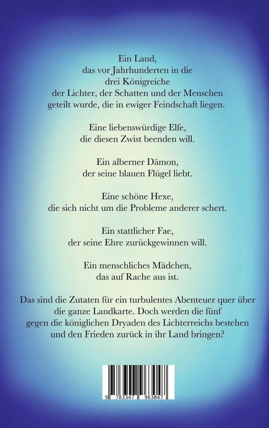 Rückseite: 9783347963047 | Vanessa im Königreich der Lichter | Abenteuer einer Hexe | Krüger