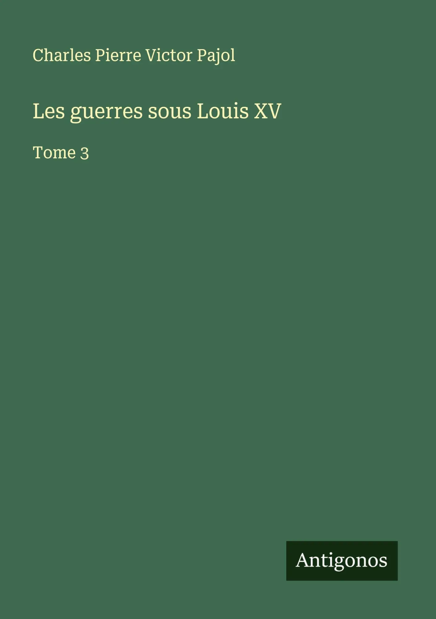 Les guerres sous Louis XV