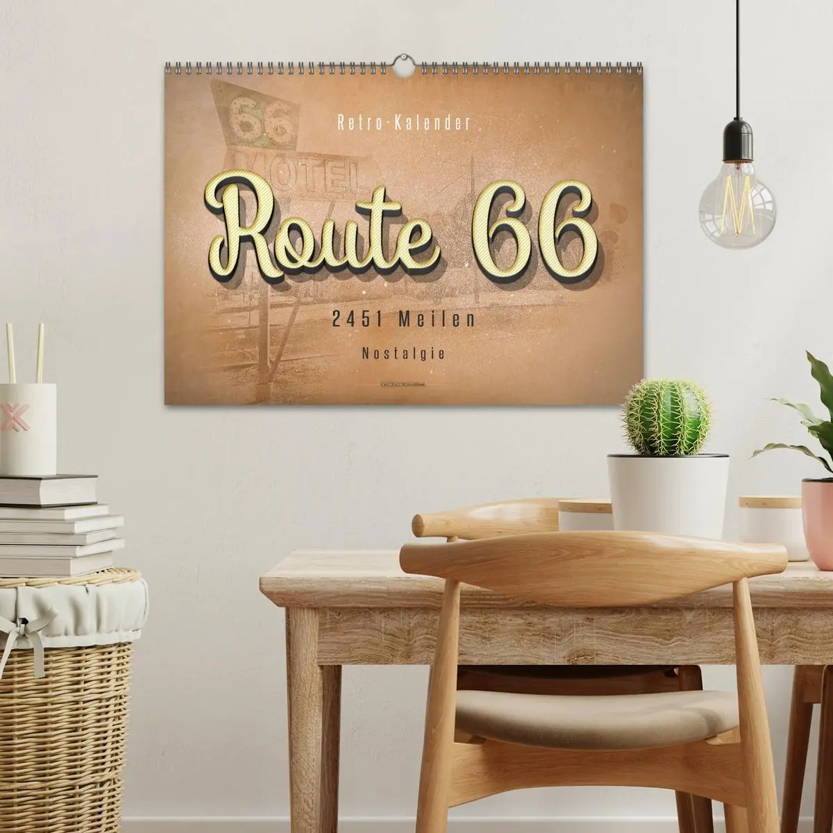 Bild: 9783457783047 | Route 66 - 2451 Meilen Nostalgie (Wandkalender 2026 DIN A3 quer),...
