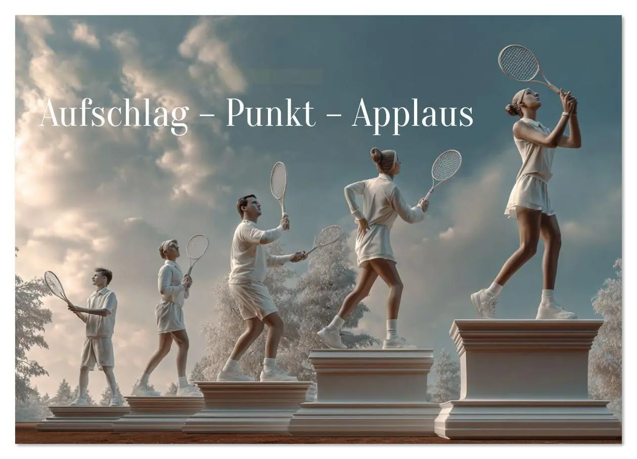 Cover: 9783516633047 | Aufschlag - Punkt - Applaus (Wandkalender 2026 DIN A4 quer),...