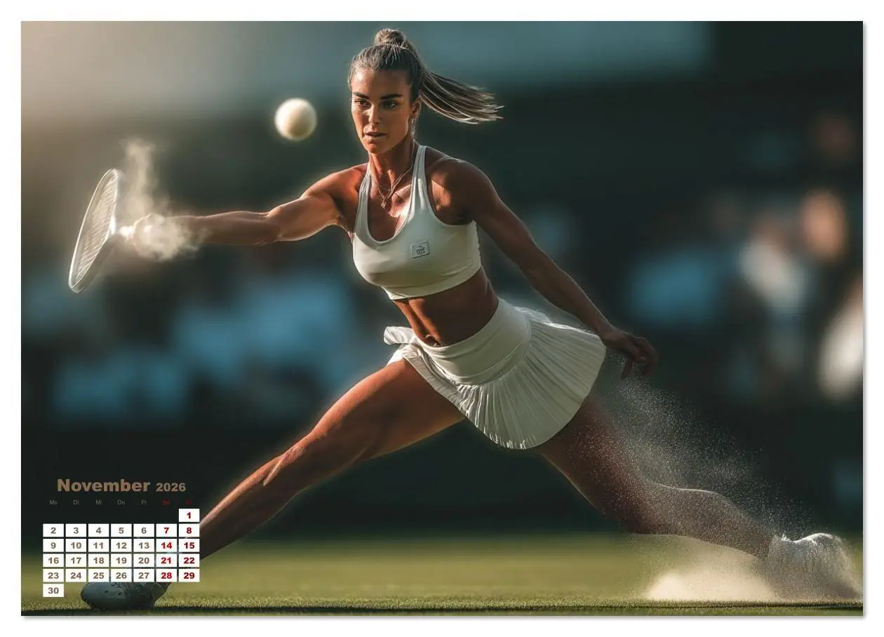 Bild: 9783516633047 | Aufschlag - Punkt - Applaus (Wandkalender 2026 DIN A4 quer),...