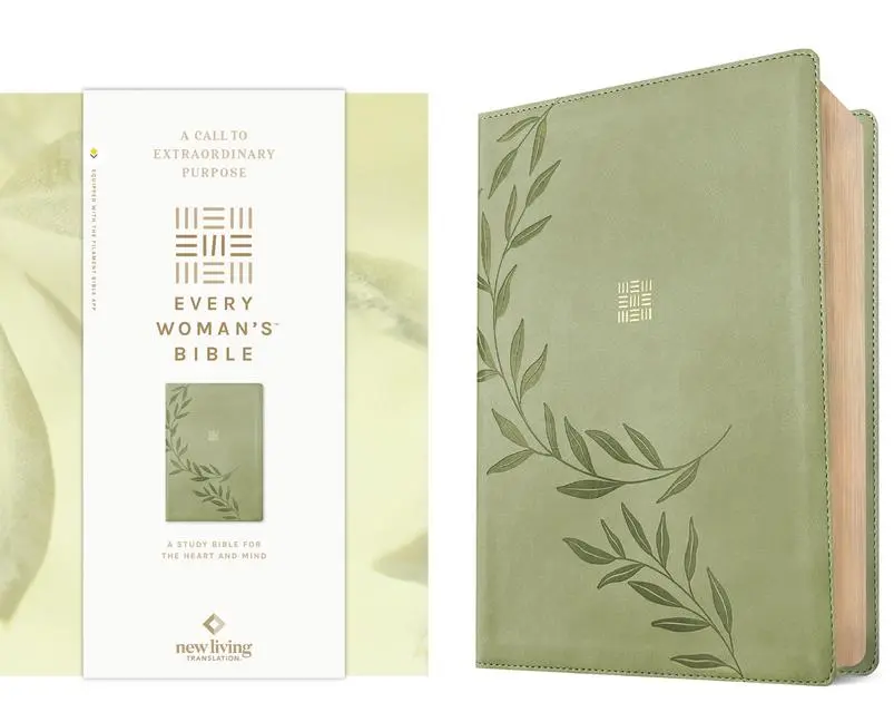 Cover: 9798400503047 | NLT Every Woman's Bible, Filament Enabled (LeatherLike, Olive...