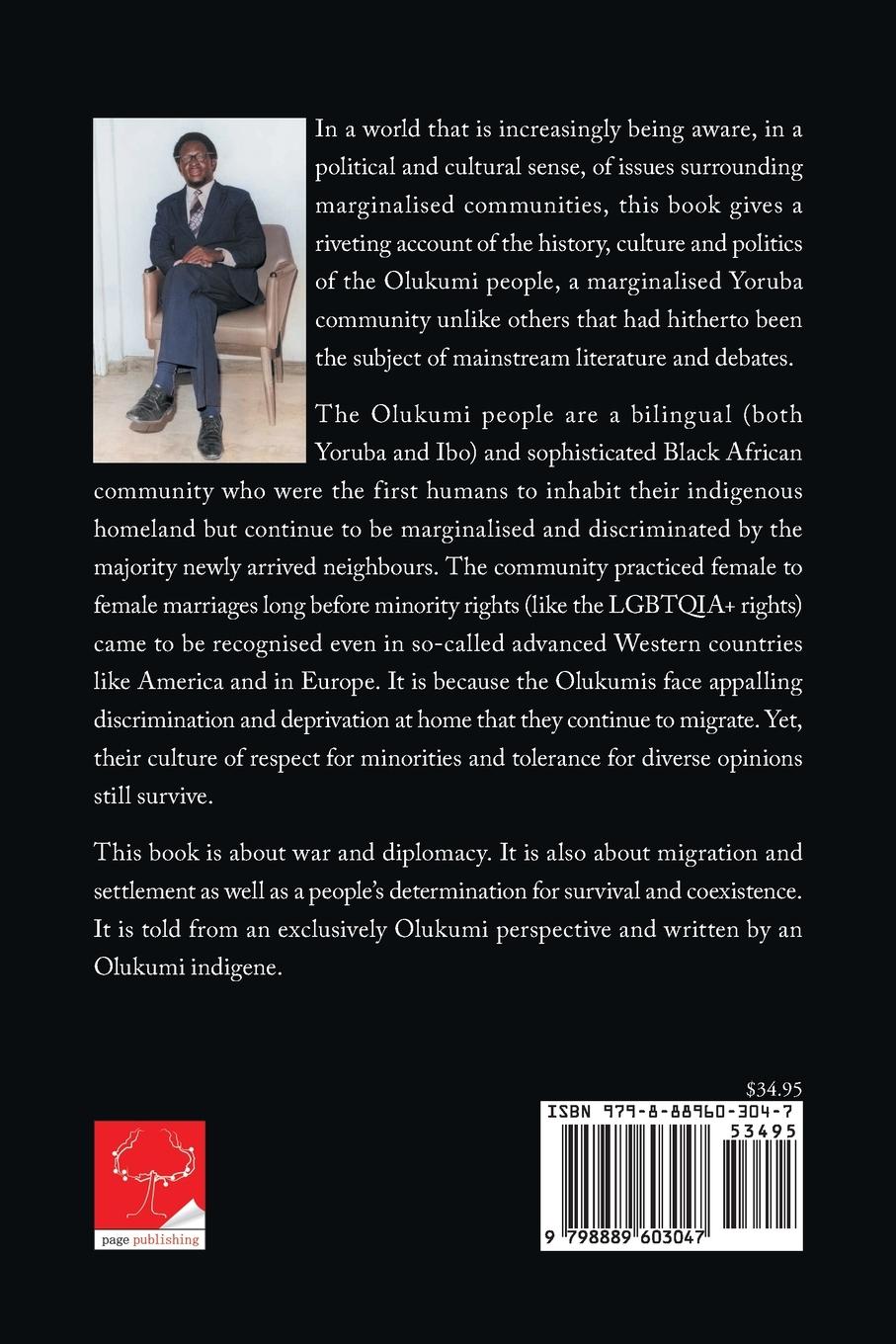 Rückseite: 9798889603047 | Olukumi Kingdom | A Peculiar Yoruba Enclave | George Benin Nkemnacho