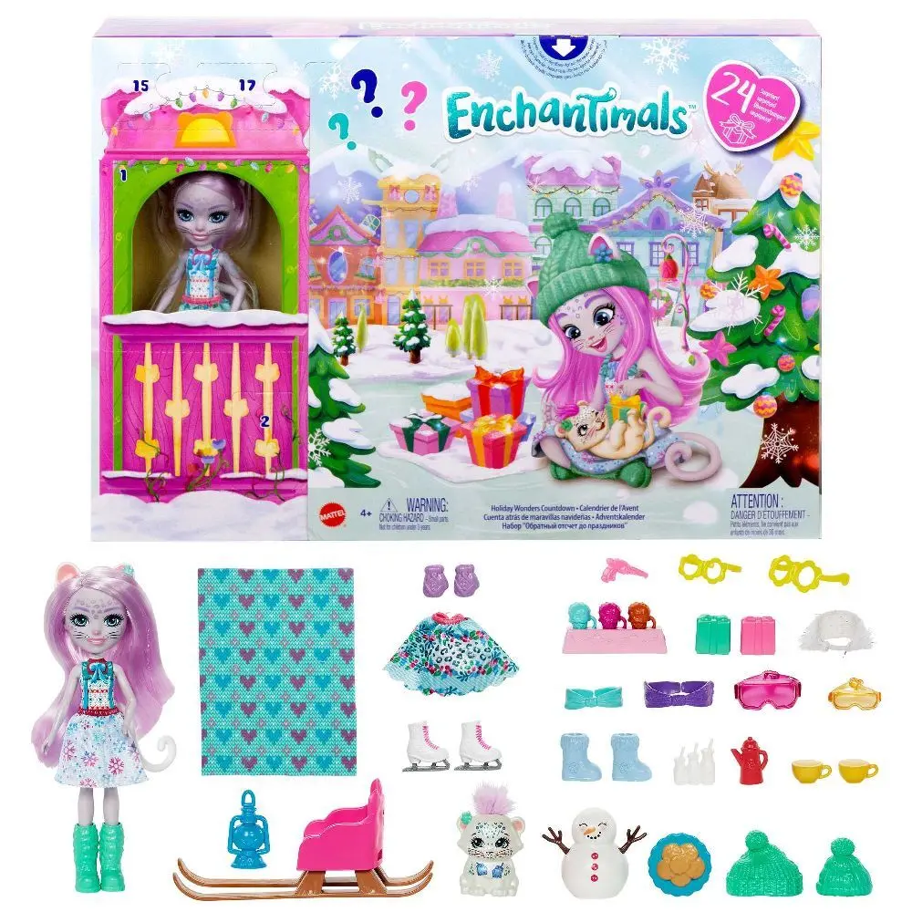 Bild: 194735063147 | Enchantimals Adventskalender | Kalender | Blister | Mattel