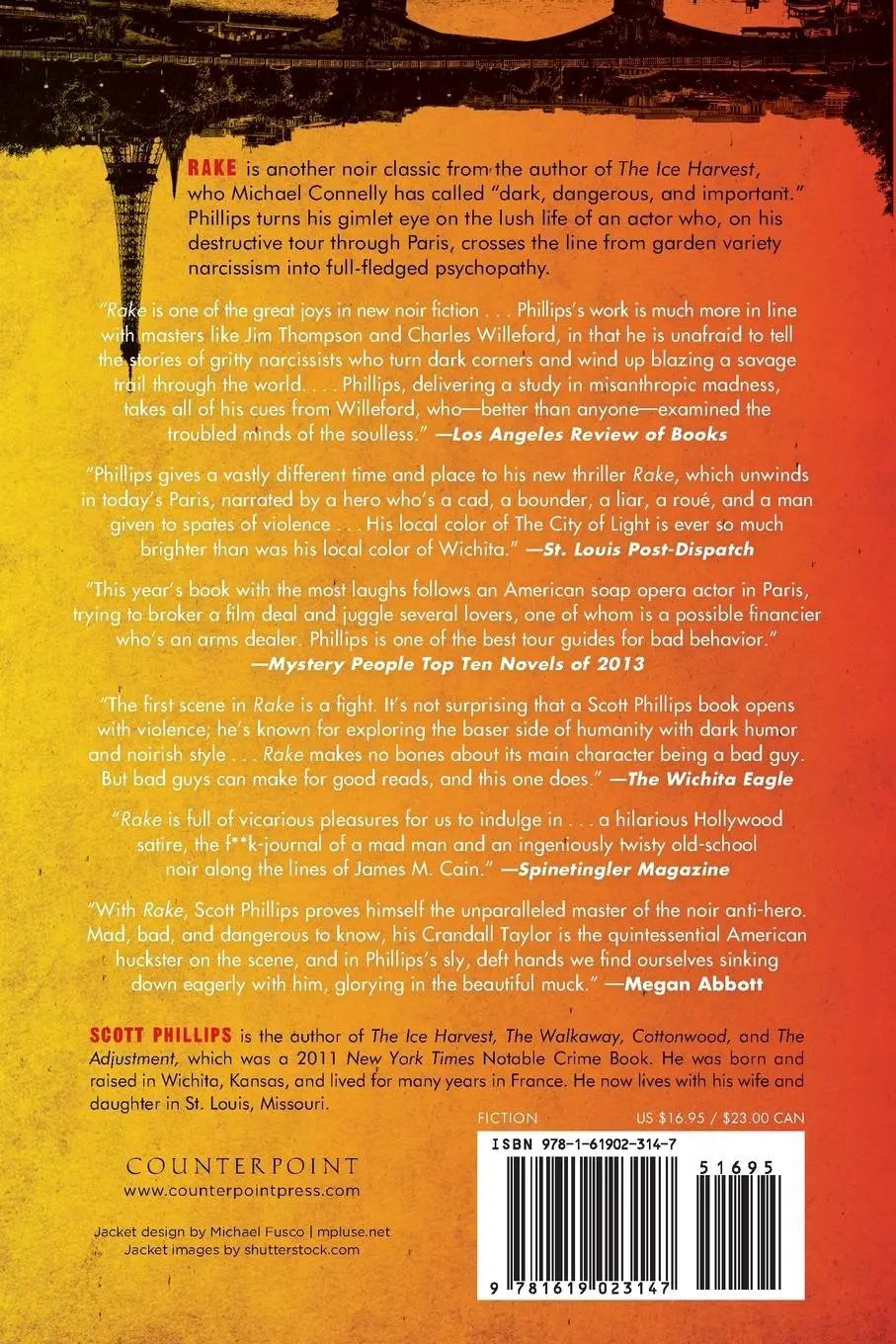 Rückseite: 9781619023147 | Rake | A Novel | Scott Phillips | Taschenbuch | Paperback | Englisch