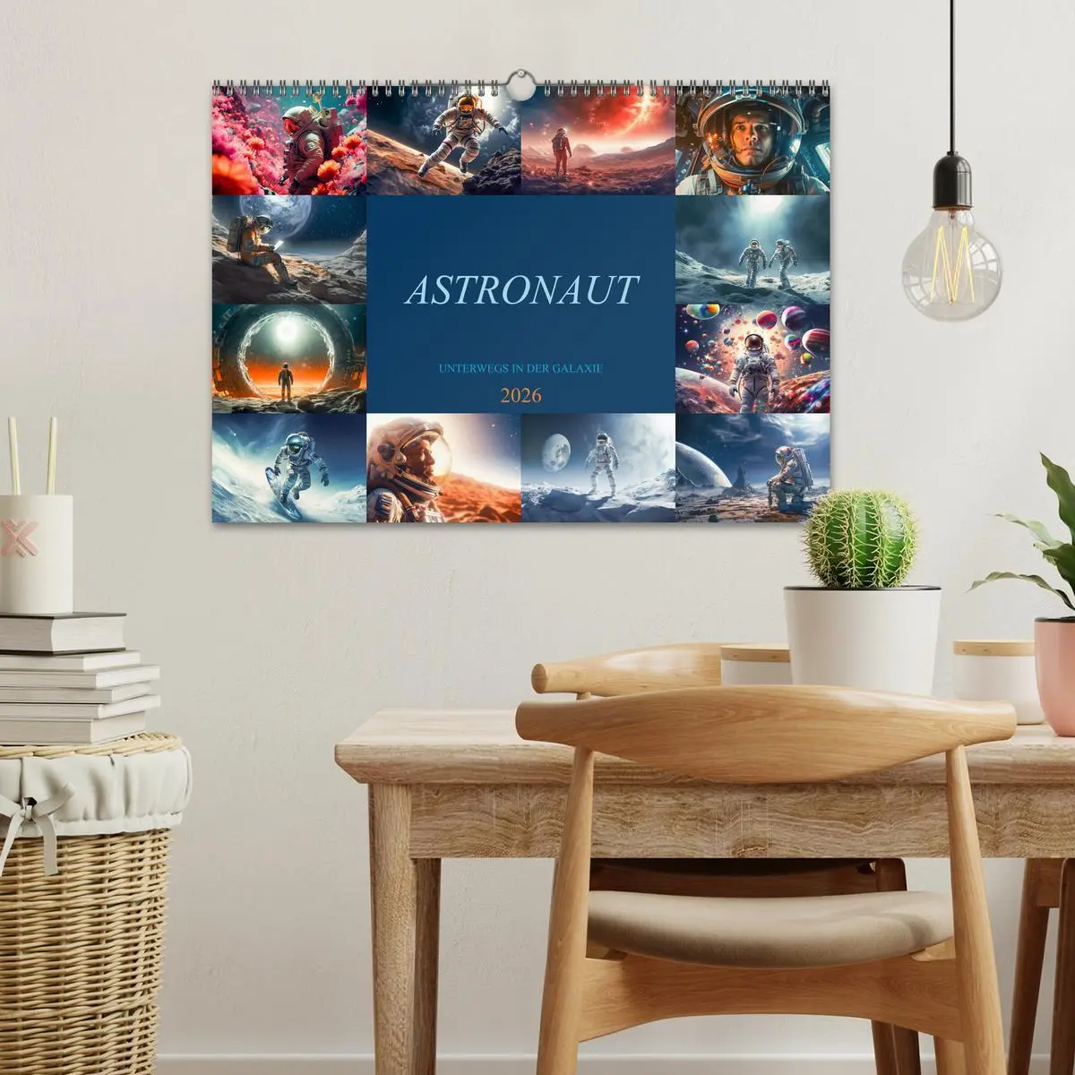 Bild: 9783457463147 | Astronaut - Unterwegs in der Galaxie (Wandkalender 2026 DIN A3...