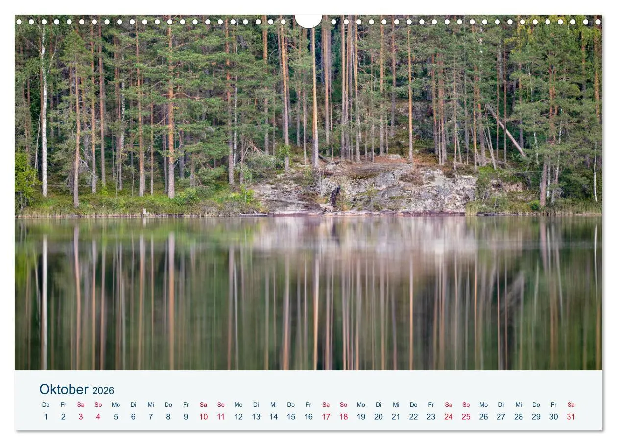 Bild: 9783457773147 | Finnland, Rund um Mikkeli (Wandkalender 2026 DIN A3 quer), CALVENDO...