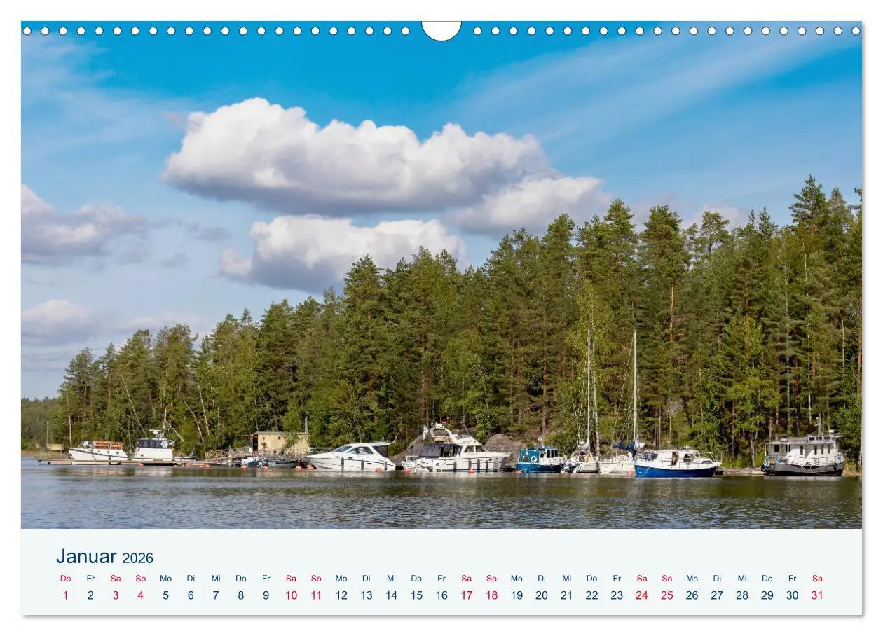 Bild: 9783457773147 | Finnland, Rund um Mikkeli (Wandkalender 2026 DIN A3 quer), CALVENDO...