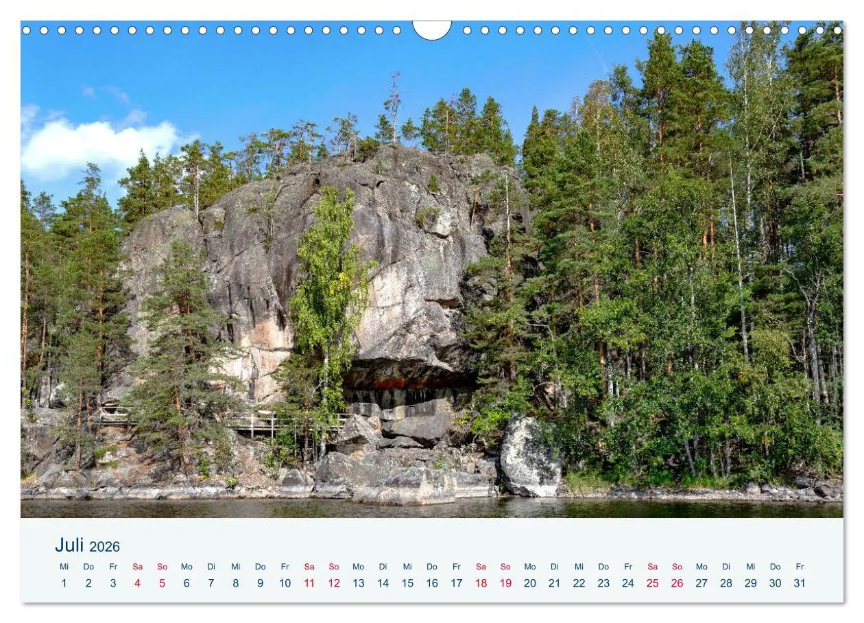 Bild: 9783457773147 | Finnland, Rund um Mikkeli (Wandkalender 2026 DIN A3 quer), CALVENDO...