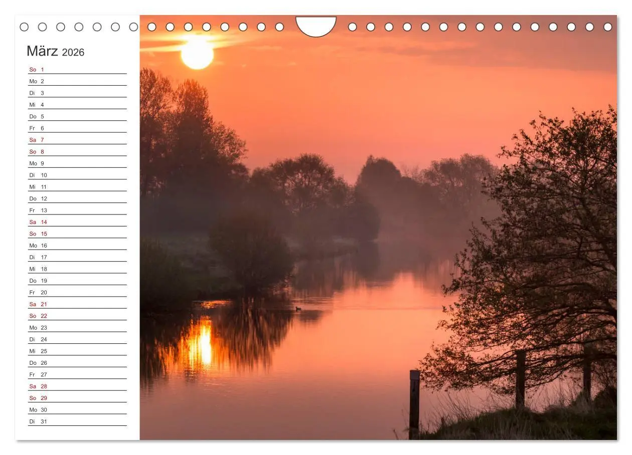 Bild: 9783457843147 | Worpswede - Naturschönheiten im Teufelsmoor (Wandkalender 2026 DIN...