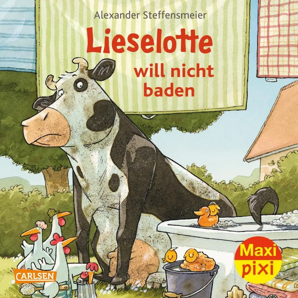 Cover: 9783551033147 | Maxi Pixi 401: Lieselotte will nicht baden | Miniaturbuch | Buch