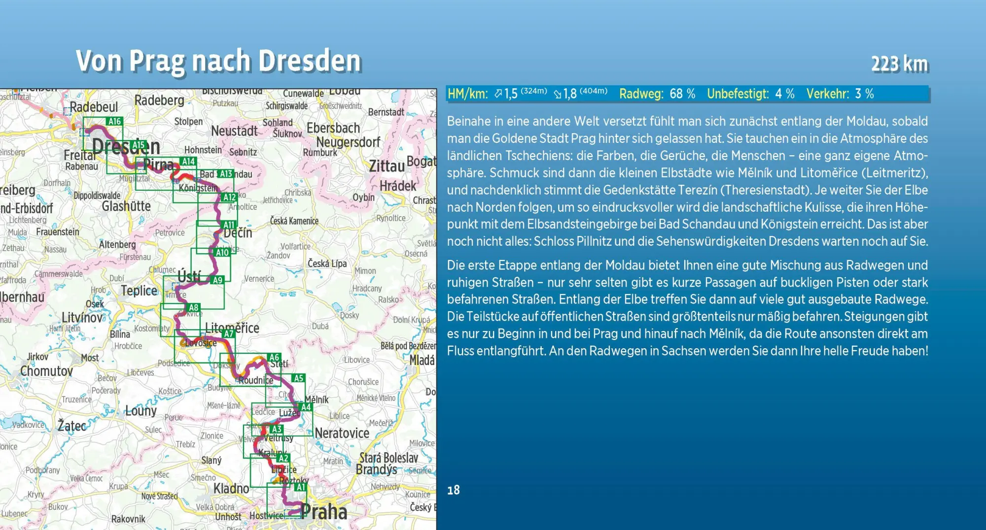 Bild: 9783711103147 | Elbe-Radweg / Elbe-Radweg 1 | Esterbauer Verlag | Taschenbuch | 180 S.