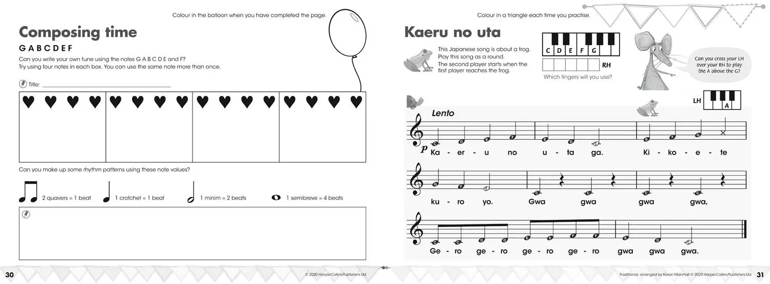 Bild: 9780008353247 | My First Piano Pieces, Puzzles &amp; Activities | Karen Marshall | Buch