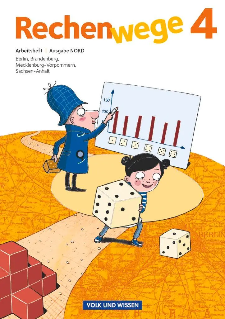 Cover: 9783060813247 | Rechenwege 4. Schuljahr Nord. Arbeitsheft | Mandy Fuchs (u. a.) | Buch