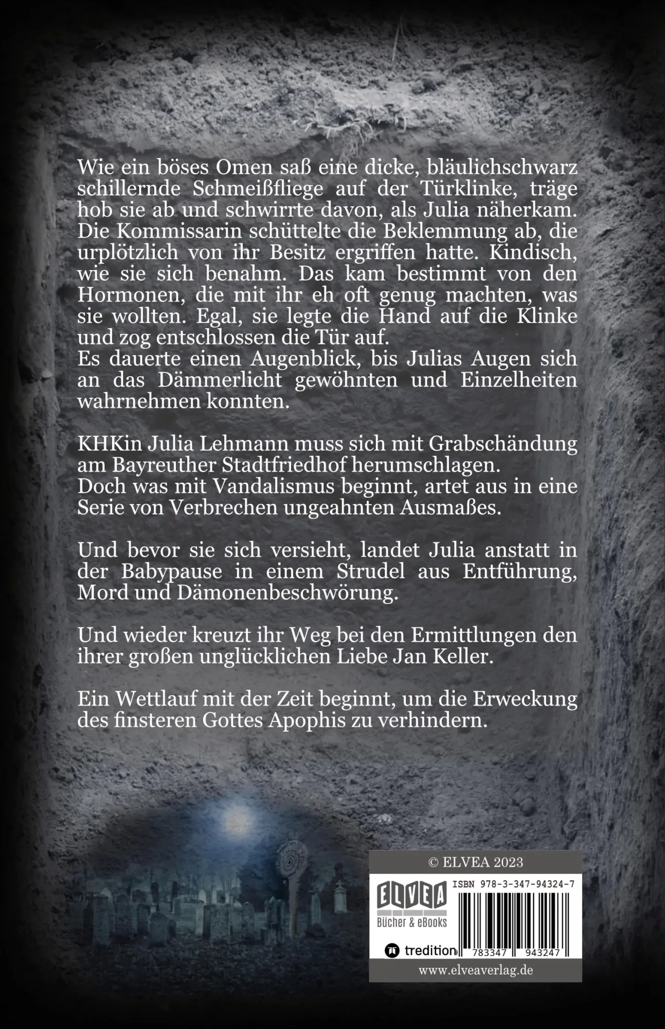 Rückseite: 9783347943247 | Eine Jungfrau für Apophis | Antje Haugg | Taschenbuch | 188 S. | 2023