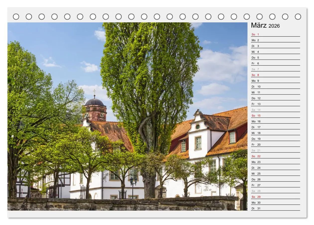 Bild: 9783457523247 | Rotenburg an der Fulda, ein Stadtrundgang (Tischkalender 2026 DIN...
