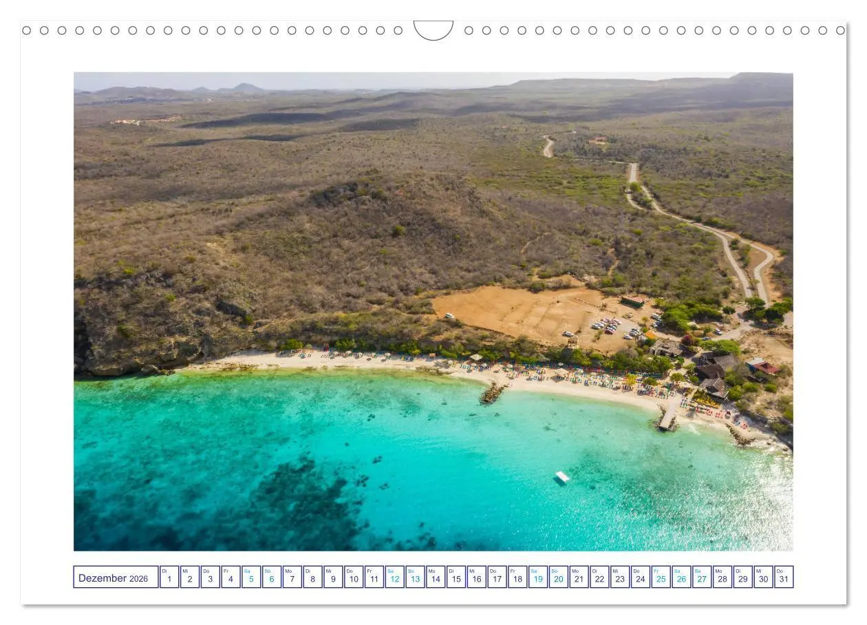Bild: 9783457763247 | Strand und Meer auf Curaçao (Wandkalender 2026 DIN A3 quer),...