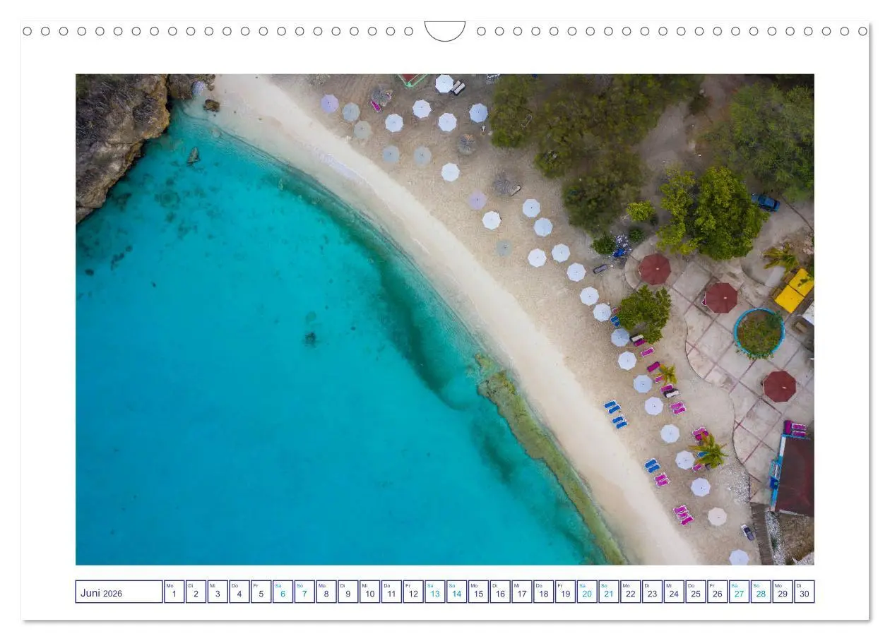 Bild: 9783457763247 | Strand und Meer auf Curaçao (Wandkalender 2026 DIN A3 quer),...