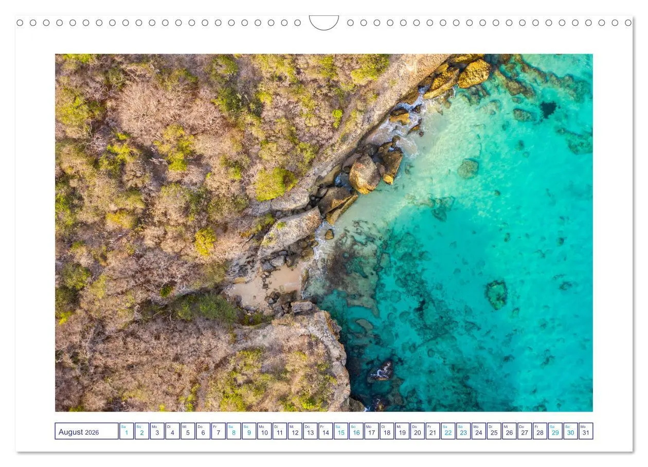 Bild: 9783457763247 | Strand und Meer auf Curaçao (Wandkalender 2026 DIN A3 quer),...