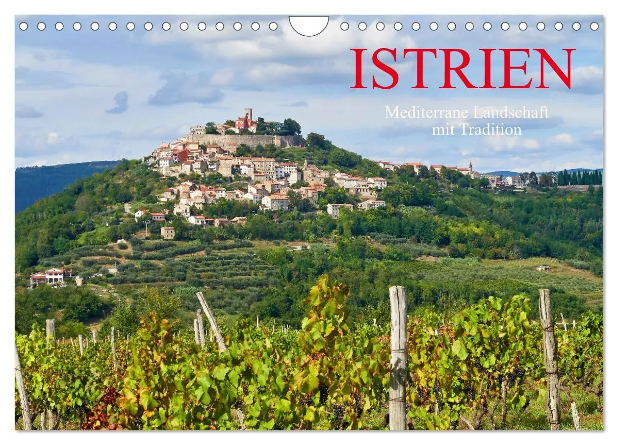 Cover: 9783457833247 | ISTRIEN (Wandkalender 2026 DIN A4 quer), CALVENDO Monatskalender