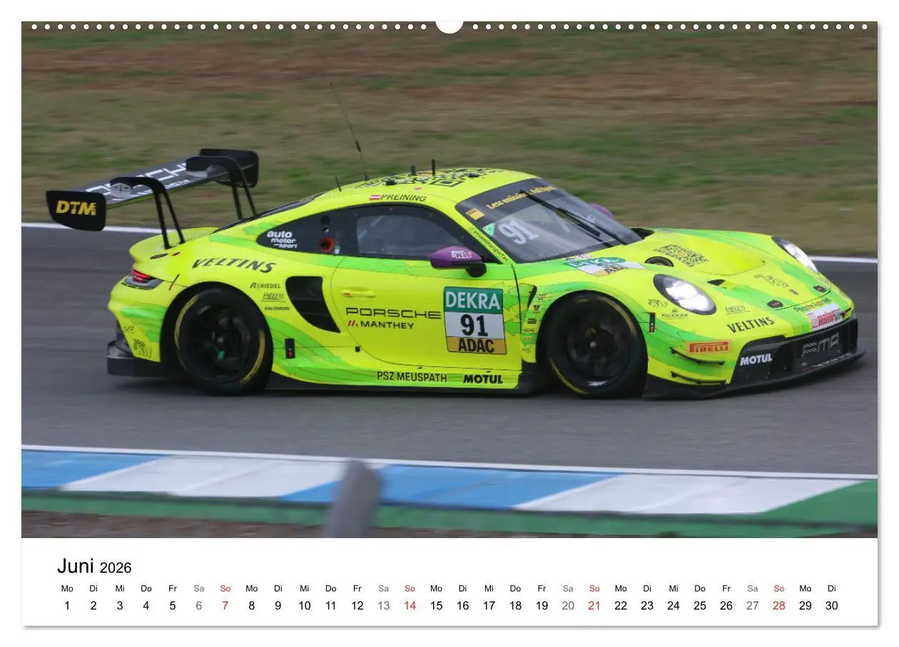 Bild: 9783516233247 | Deutsche Tourenwagen (Wandkalender 2026 DIN A2 quer), CALVENDO...