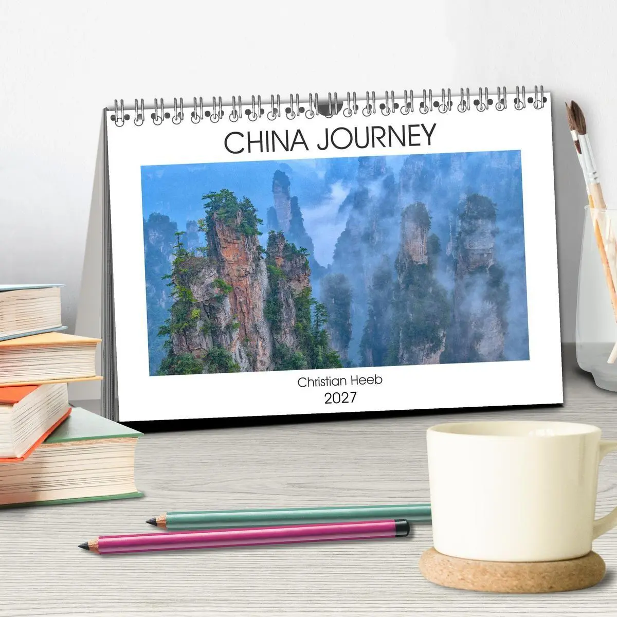 Bild: 9783569633247 | China Journey (Tischkalender 2027 DIN A5 quer), CALVENDO...