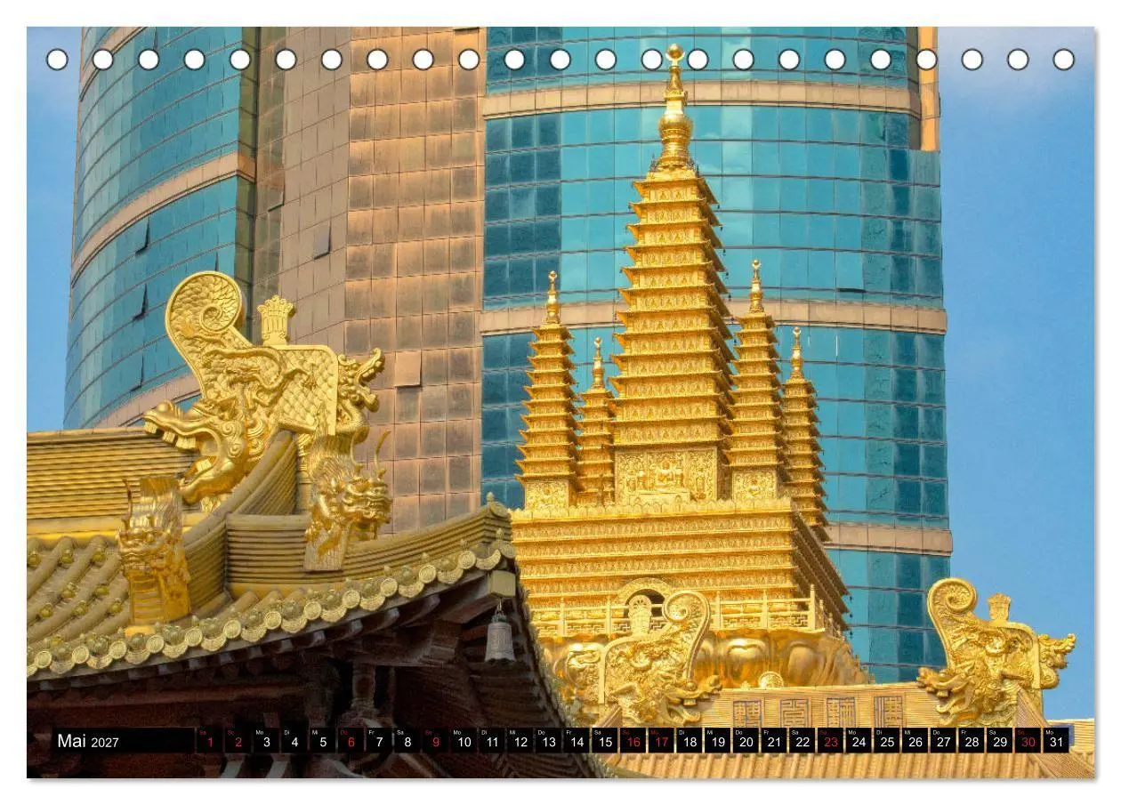 Bild: 9783569633247 | China Journey (Tischkalender 2027 DIN A5 quer), CALVENDO...