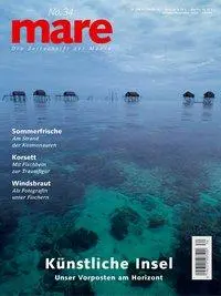 Cover: 9783936543247 | mare - Die Zeitschrift der Meere / No. 34 / Künstliche Inseln | Gelpke