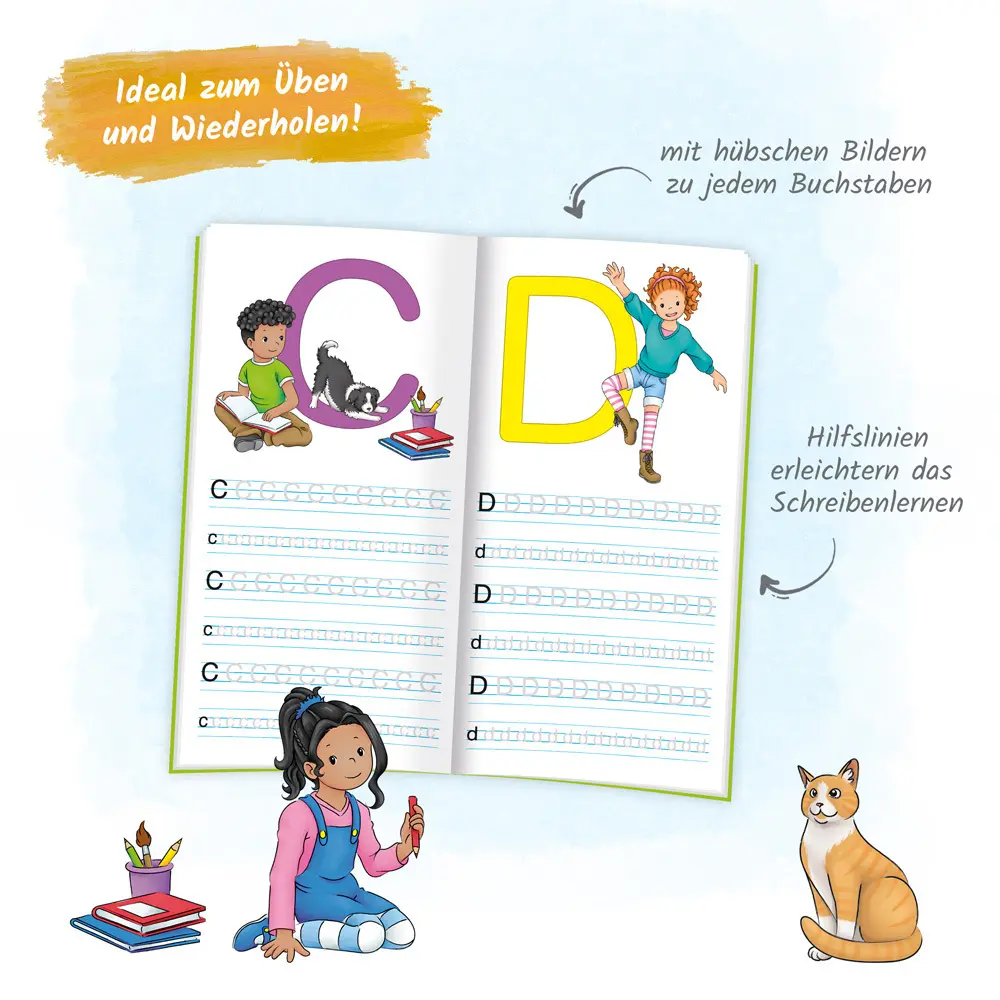Bild: 9783988023247 | Trötsch Mein erstes Übungsbuch Buchstaben Druckschrift | Verlag | Buch