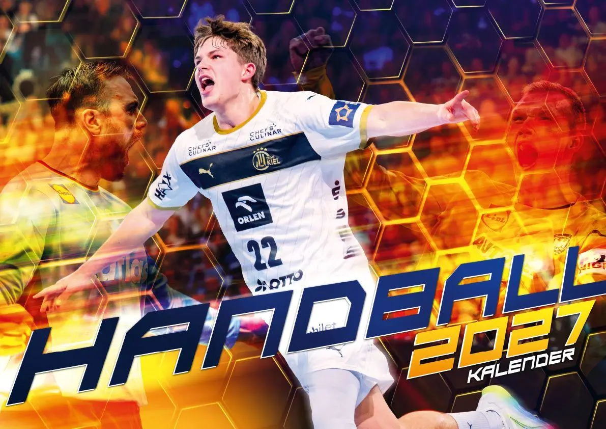 Cover: 9798893613247 | Handball Kalender 2027 | Johannes Golla (u. a.) | Kalender | 14 S.