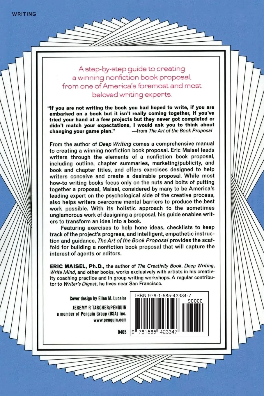 Rückseite: 9781585423347 | The Art of the Book Proposal | From Focused Idea to Finished Proposal