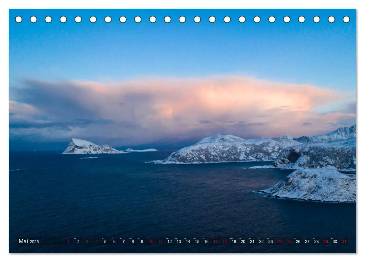 Bild: 9783435113347 | Polarnacht in Tromsø (Tischkalender 2025 DIN A5 quer), CALVENDO...