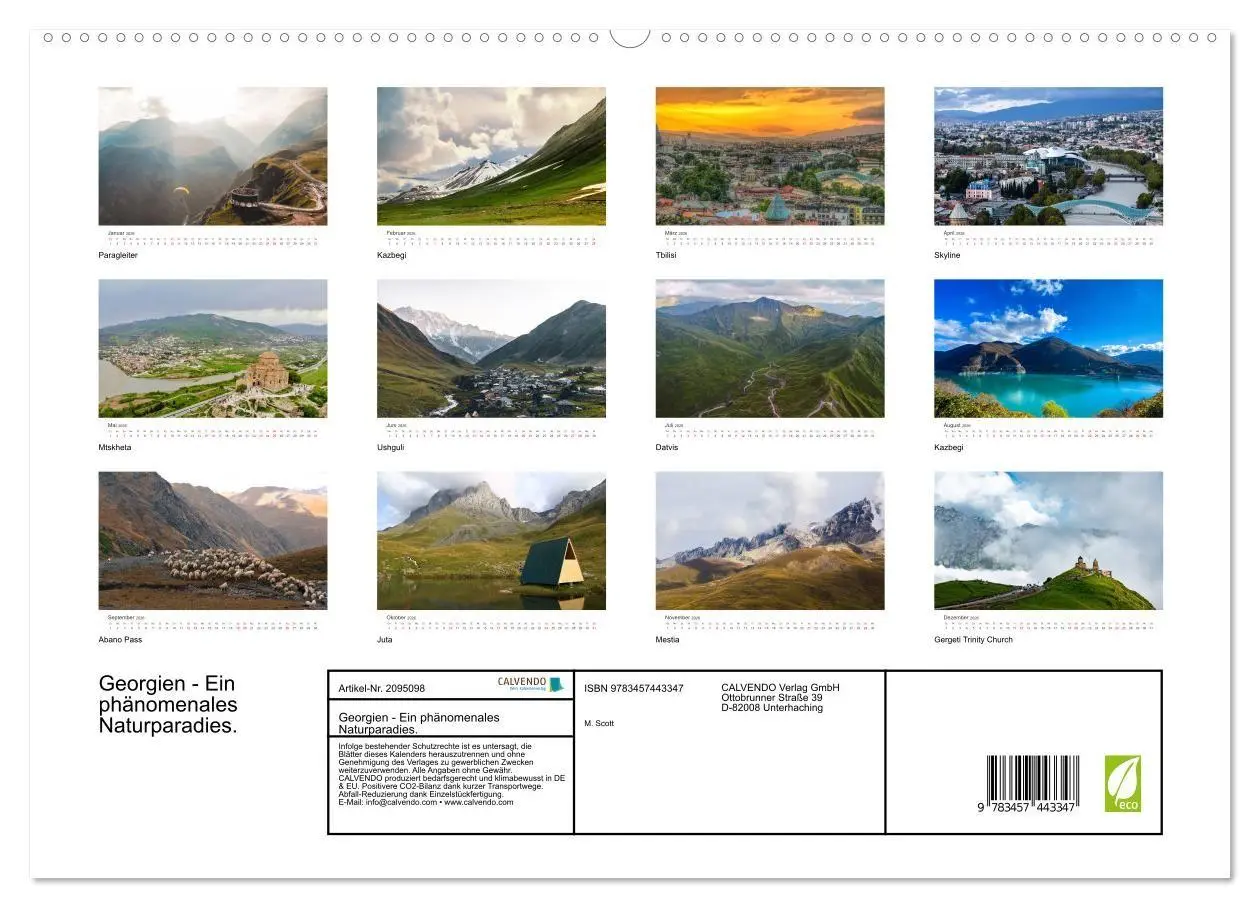 Bild: 9783457443347 | Georgien - Ein phänomenales Naturparadies. (hochwertiger Premium...