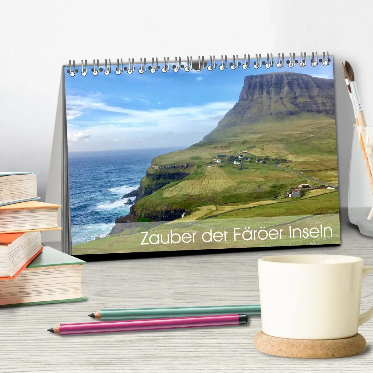 Bild: 9783457683347 | Zauber der Färöer Inseln (Tischkalender 2026 DIN A5 quer), CALVENDO...