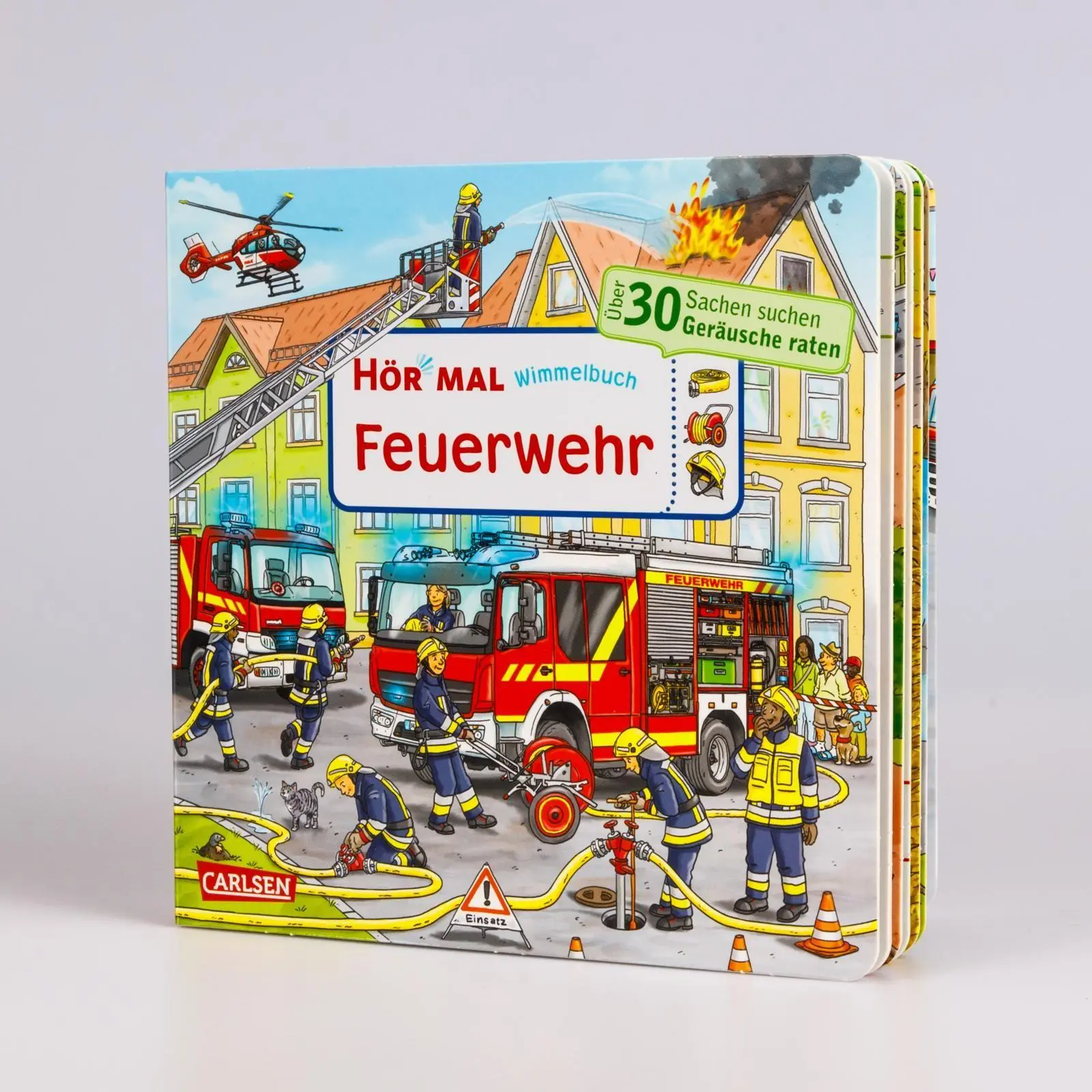 Bild: 9783551253347 | Hör mal (Soundbuch): Wimmelbuch: Feuerwehr | Enni Bollin | Buch | 2025