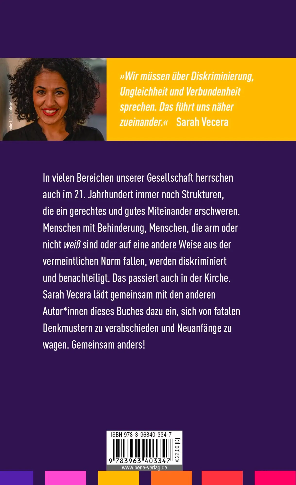 Rückseite: 9783963403347 | Gemeinsam anders | Sarah Vecera | Buch | 224 S. | Deutsch | 2025