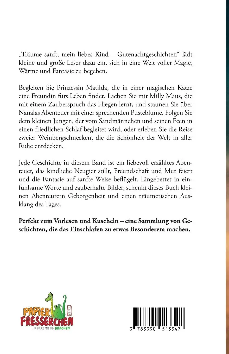 Rückseite: 9783990513347 | Träume sanft, mein liebes Kind Band 2 | Gutenachtgeschichten | Meier