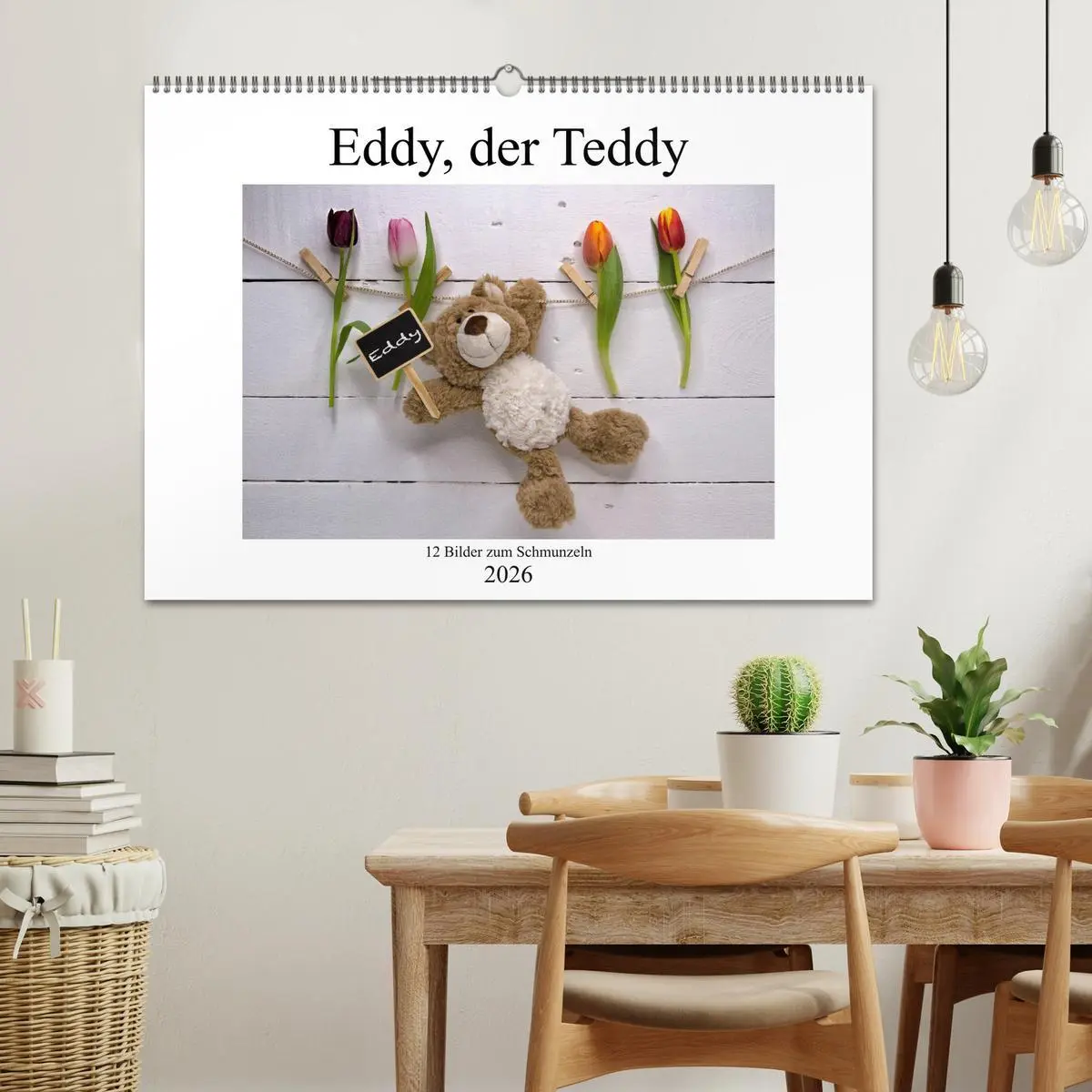 Bild: 9783457813447 | Eddy, der Teddy - 12 Bilder zum Schmunzeln (Wandkalender 2026 DIN...