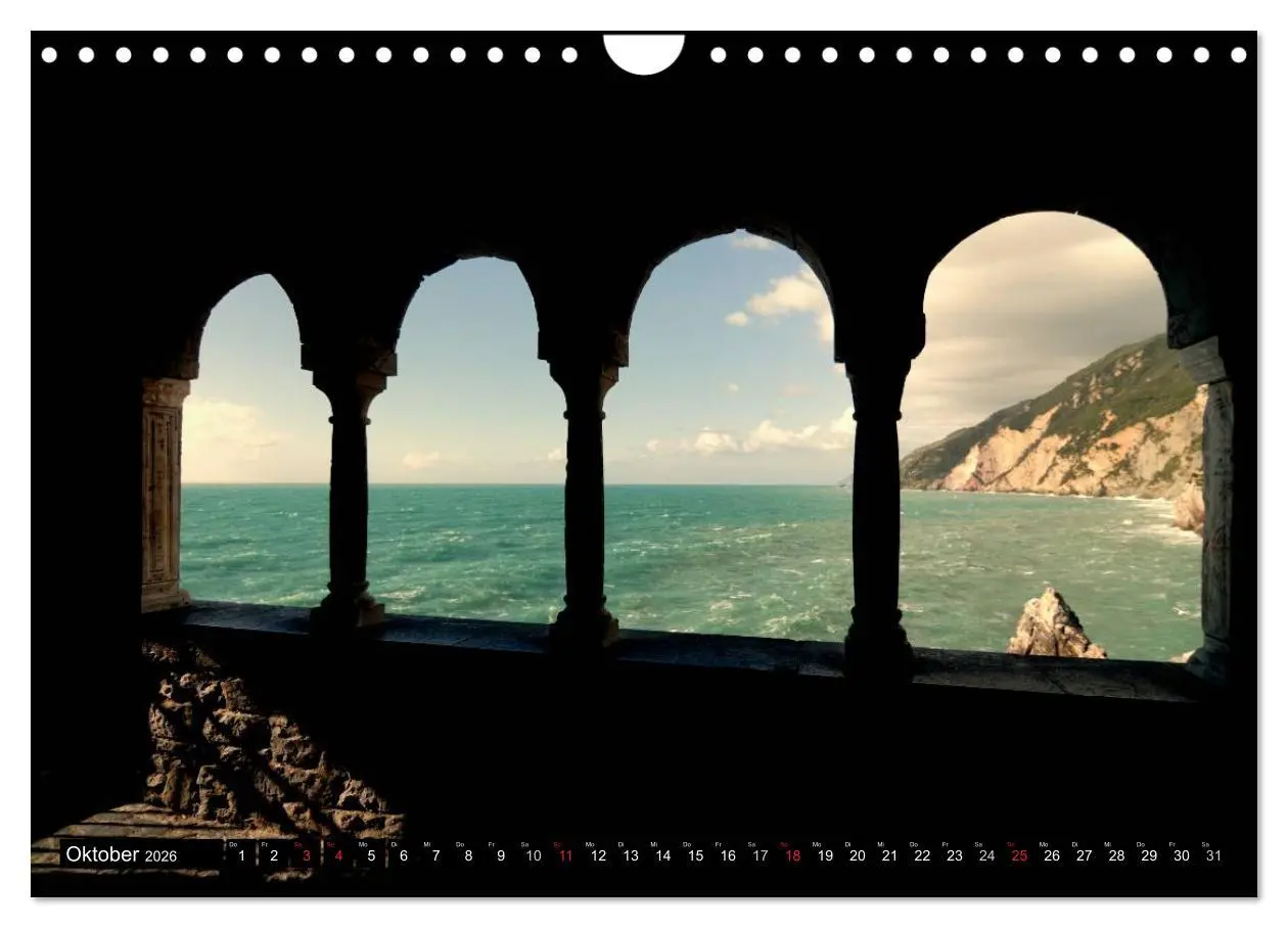 Bild: 9783516143447 | Cinque Terre (Wandkalender 2026 DIN A4 quer), CALVENDO Monatskalender