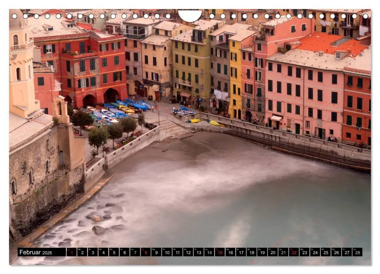 Bild: 9783516143447 | Cinque Terre (Wandkalender 2026 DIN A4 quer), CALVENDO Monatskalender